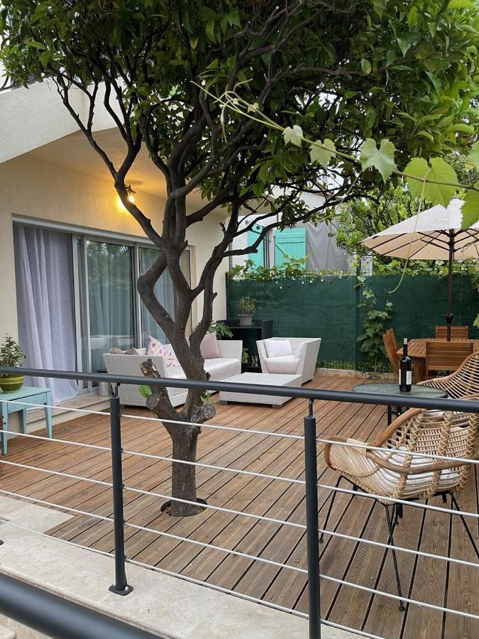 Appartamento 2 pièces en RDJardin avec 2 grands Terrasses Antibes Esterno foto